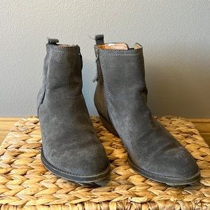 Nine West Vintage America Collection gray  suede bootie-7
